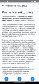 Poglavlje o pranju lica, ruku i glave
