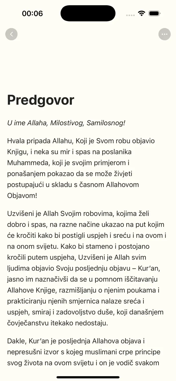 Čitač u tamnom režimu